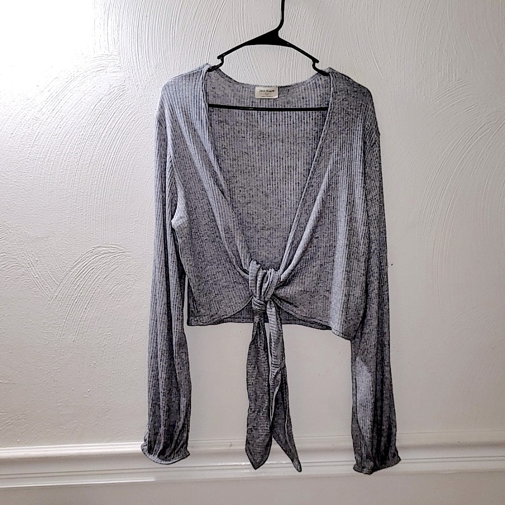 Gray Cardigan